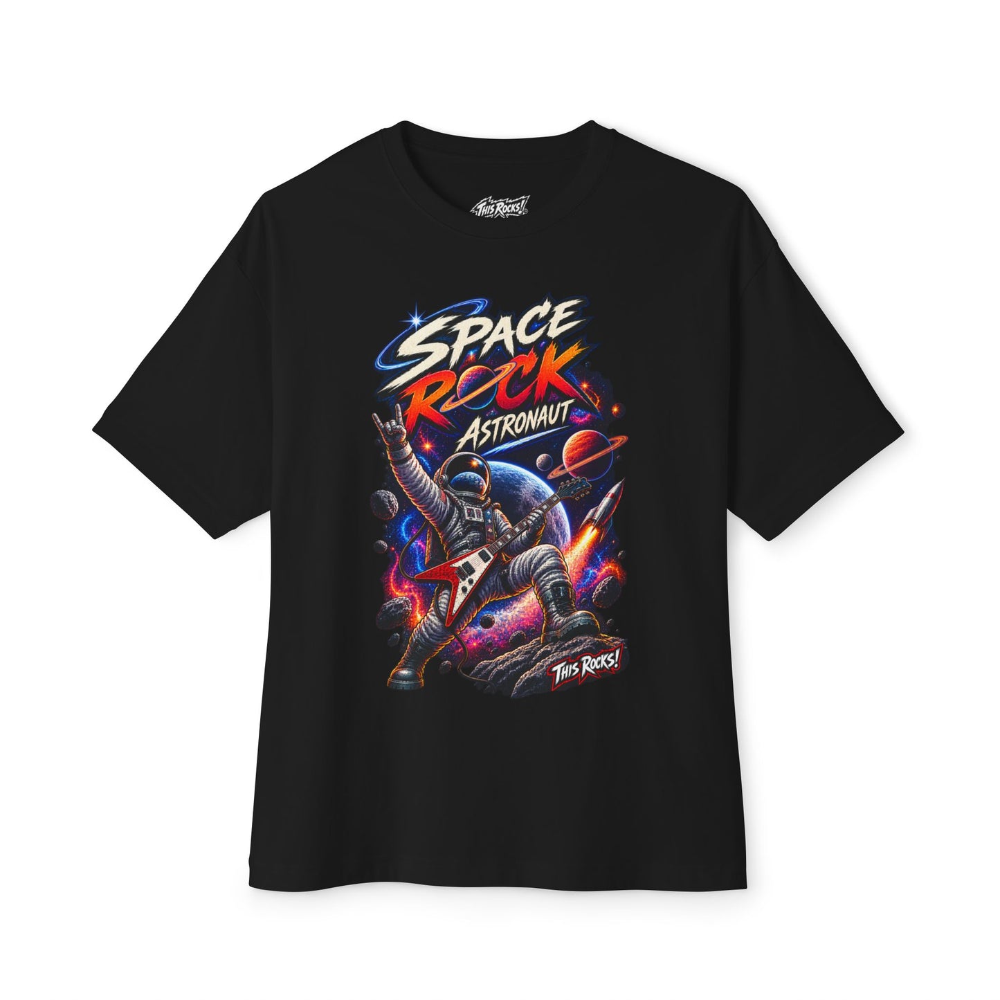 THIS ROCKS!™ "Space Rock Astronaut™" T-Shirt