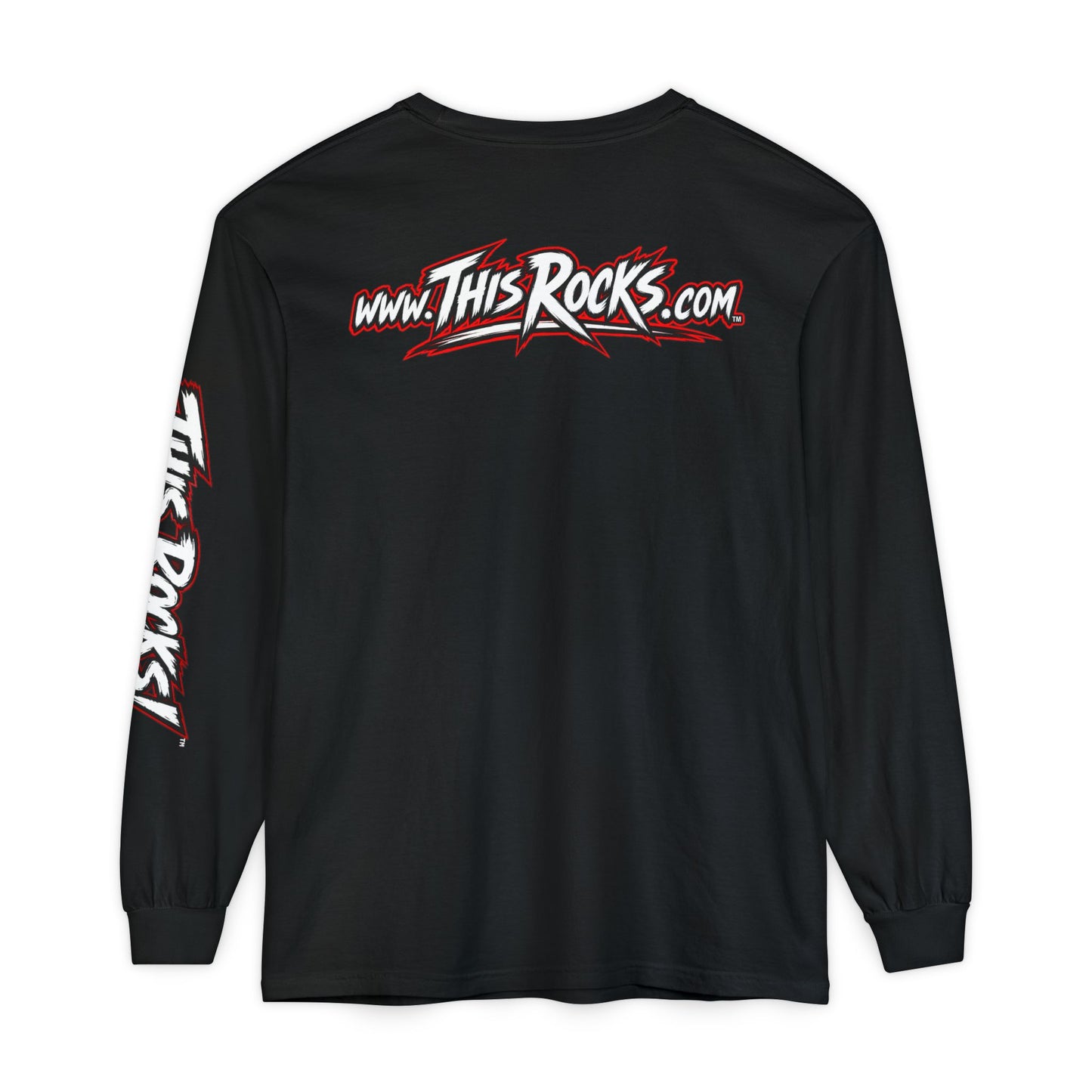THIS ROCKS!™ "Horns Up Logo"™ Long Sleeve T-Shirt
