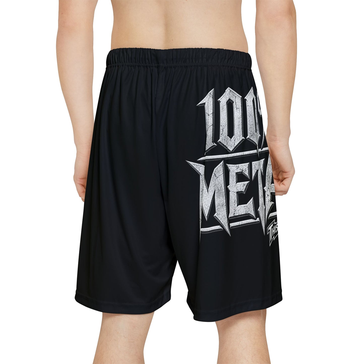 THIS ROCKS!™ "100% Metal"™ Men’s Athletic Shorts
