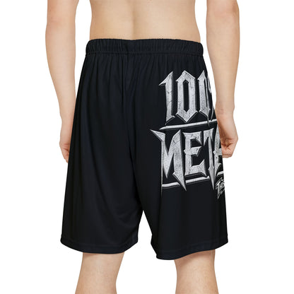 THIS ROCKS!™ "100% Metal"™ Men’s Athletic Shorts