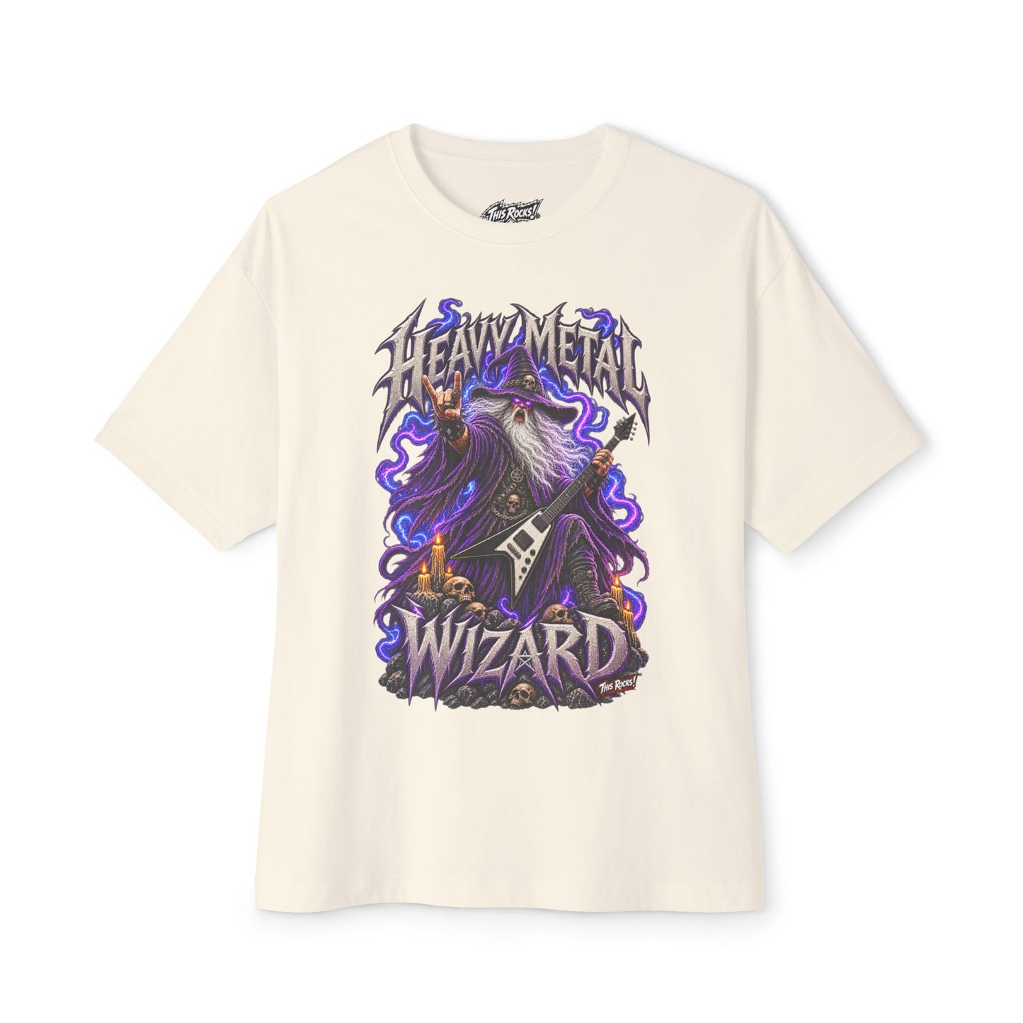 THIS ROCKS!™ "Heavy Metal Wizard™" T-Shirt