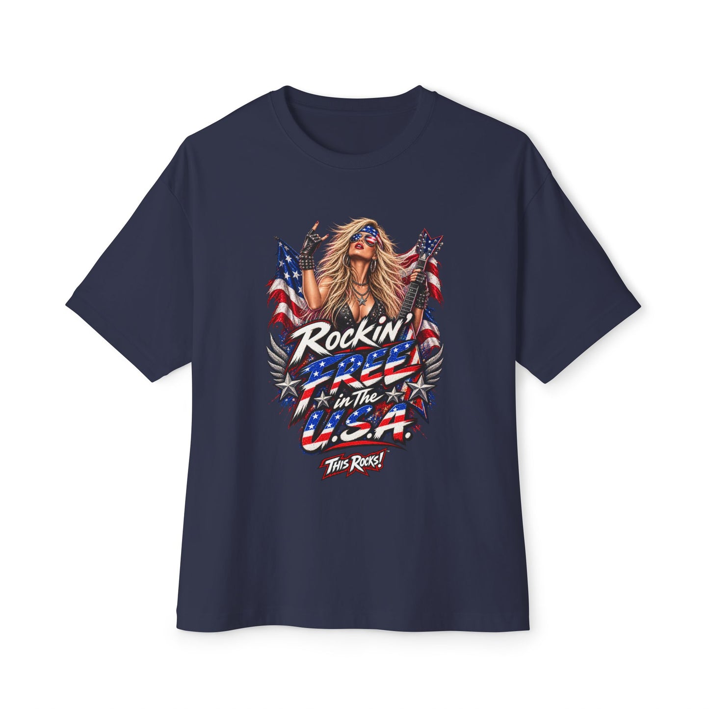 THIS ROCKS!™ "Rockin' Free In The USA™" Shirt