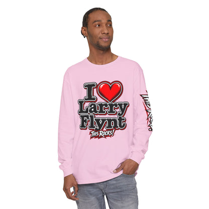 THIS ROCKS!™ "I Heart Larry Flynt Outline"™ T-Shirt