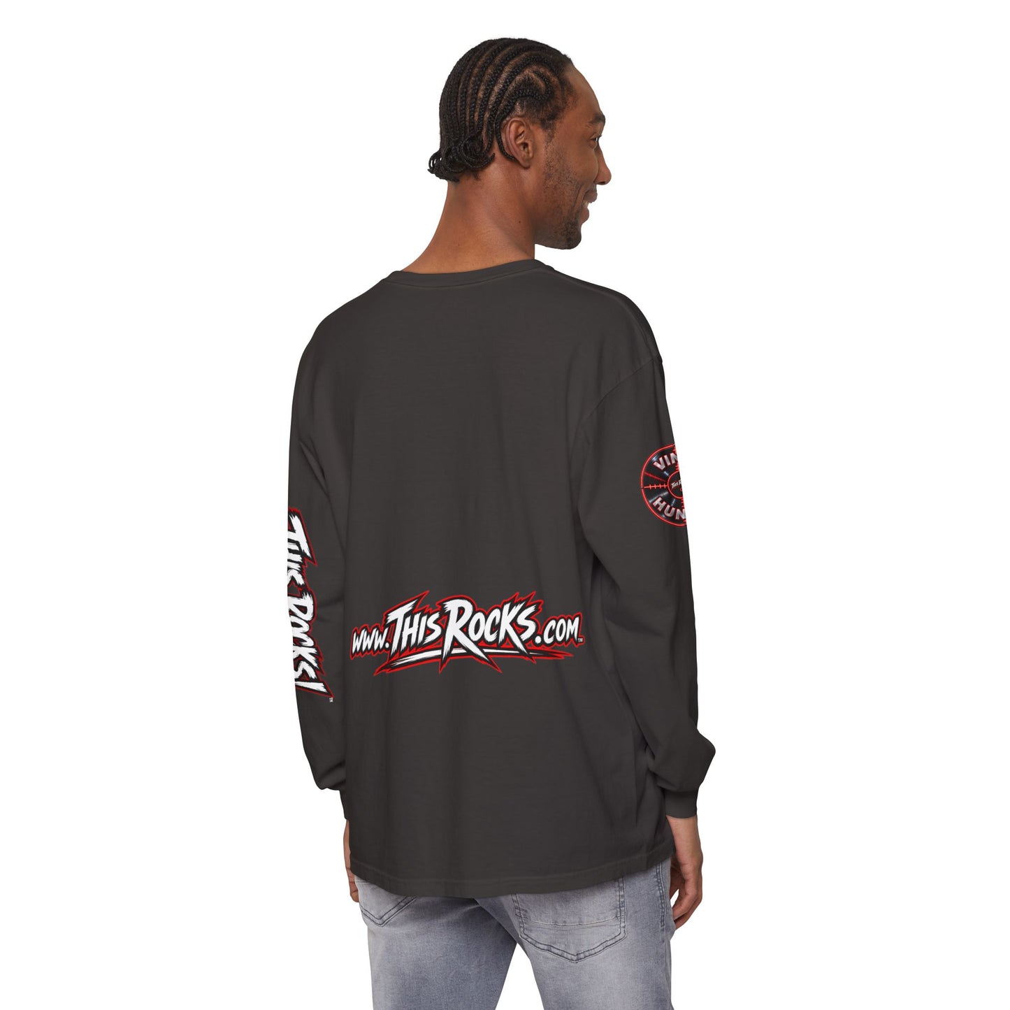 THIS ROCKS!™ "Vinyl Hunter"™ Long Sleeve Tee