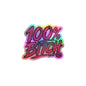 THIS ROCKS!™ "100% Bitch"™ Vinyl Decal