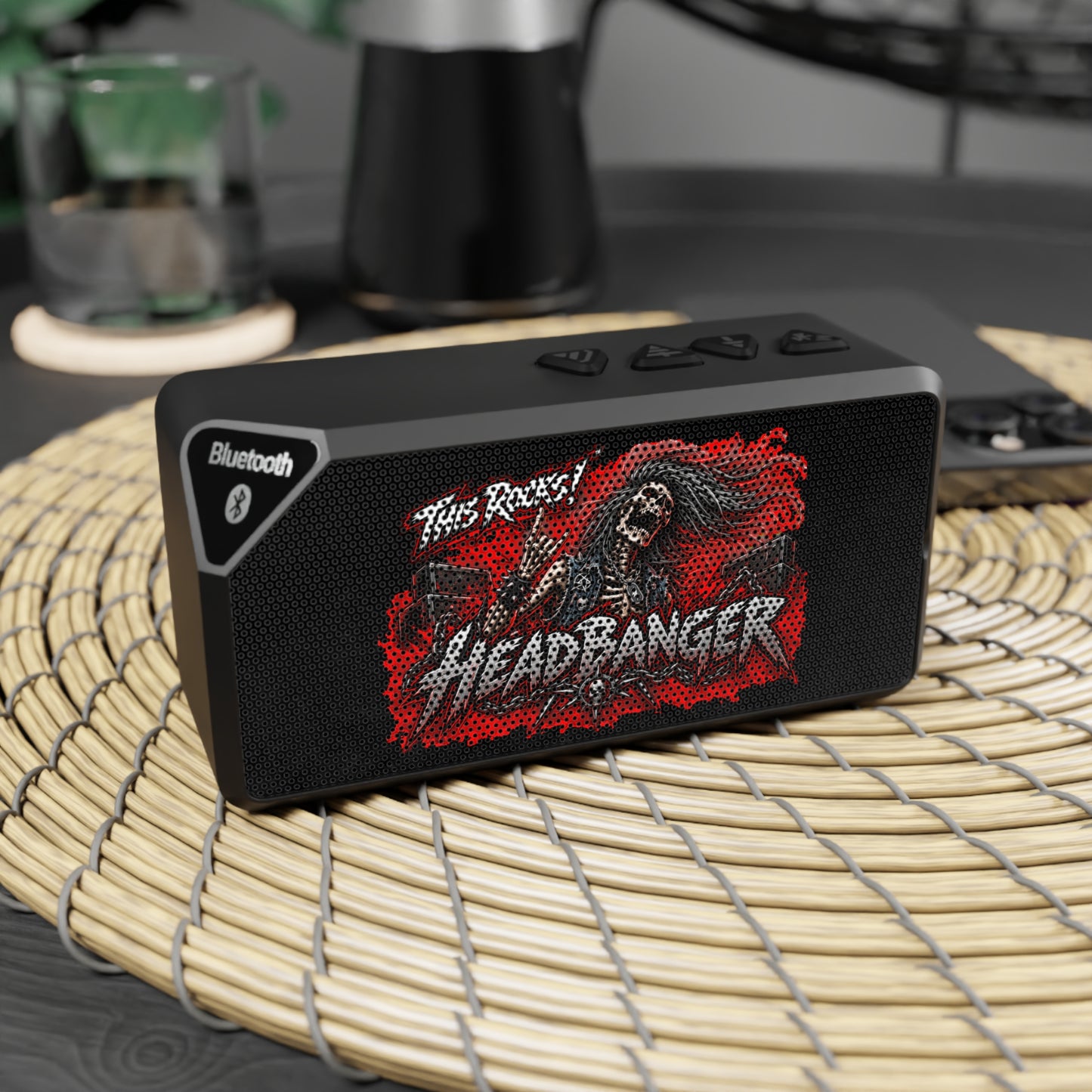 Headbanger Bluetooth Speaker — 'This Rocks!' Portable Metal Music Speaker
