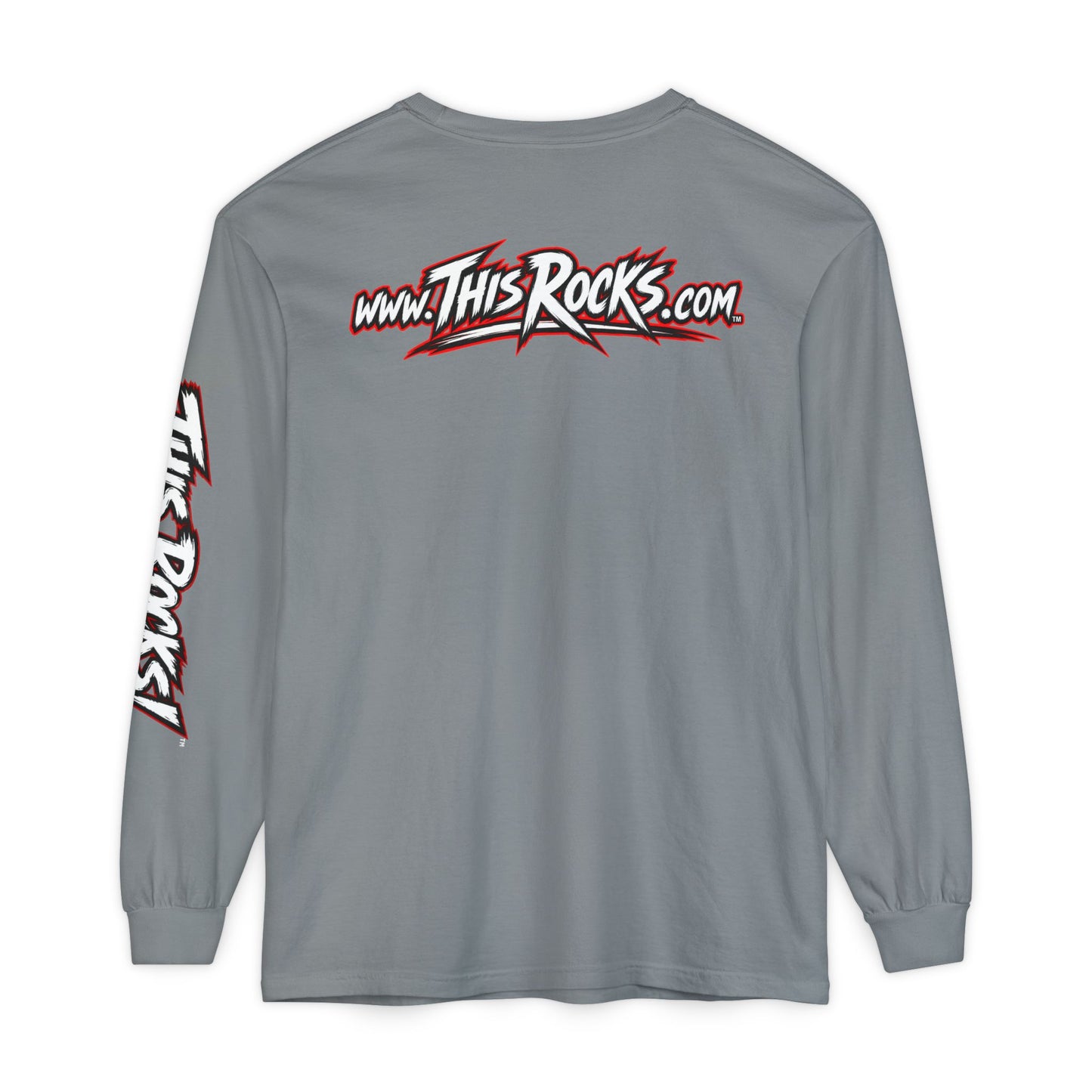 THIS ROCKS!™ "Horns Up Logo"™ Long Sleeve T-Shirt