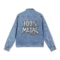 THIS ROCKS!™ "100% Metal"™ Denim Jacket