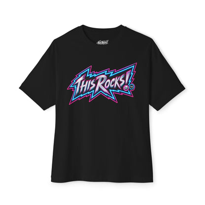 THIS ROCKS!™ "Neon Lightning Logo™" Graphic Tee