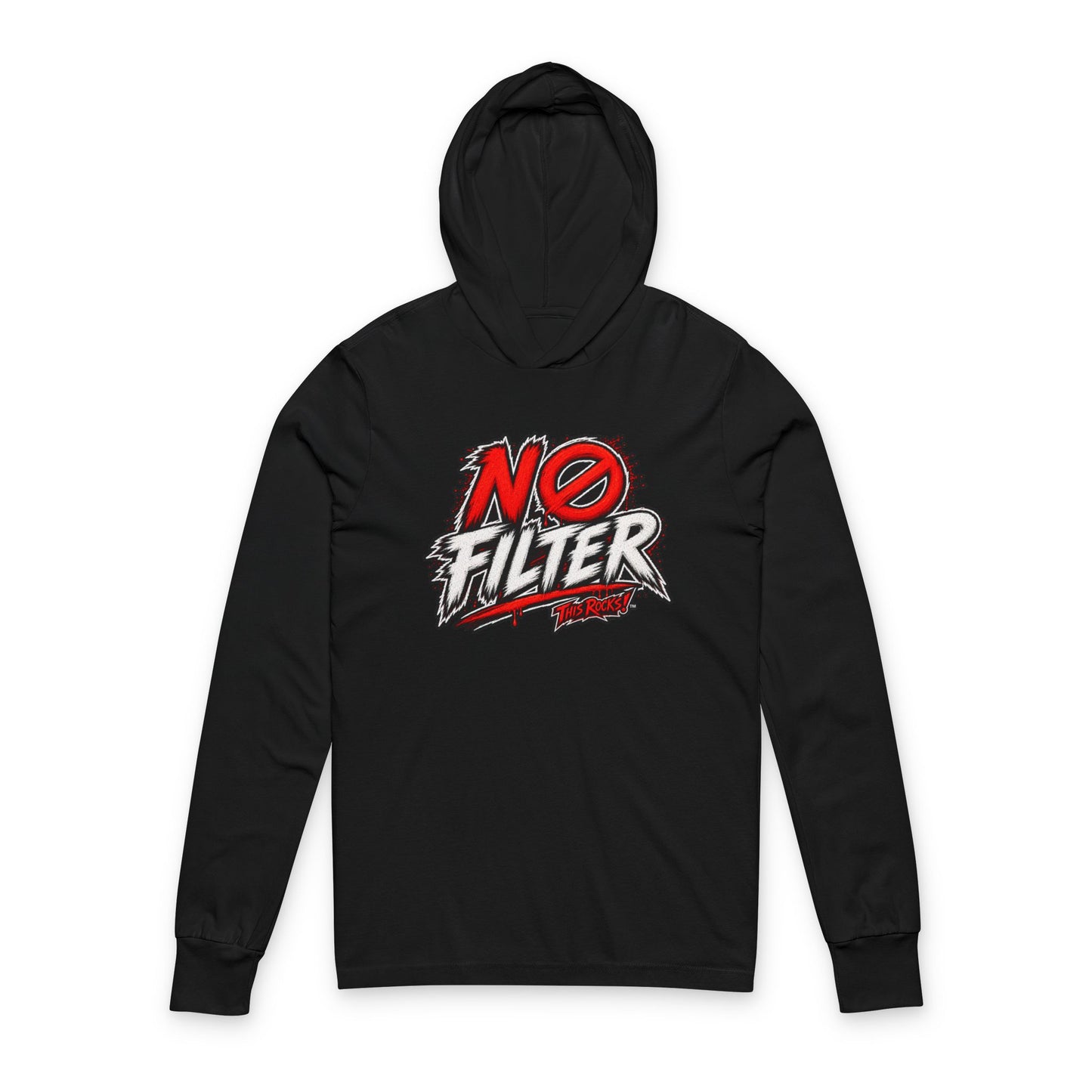THIS ROCKS!™ "No Filter™" Hooded Sweatshirt