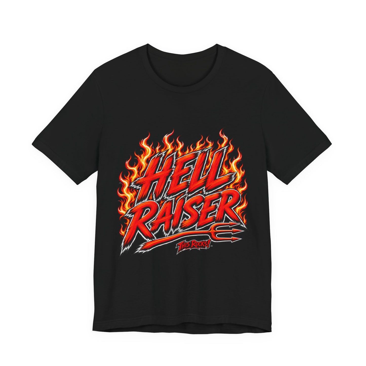 THIS ROCKS!™ "Hell Raiser"™ Flame Graphic Tee