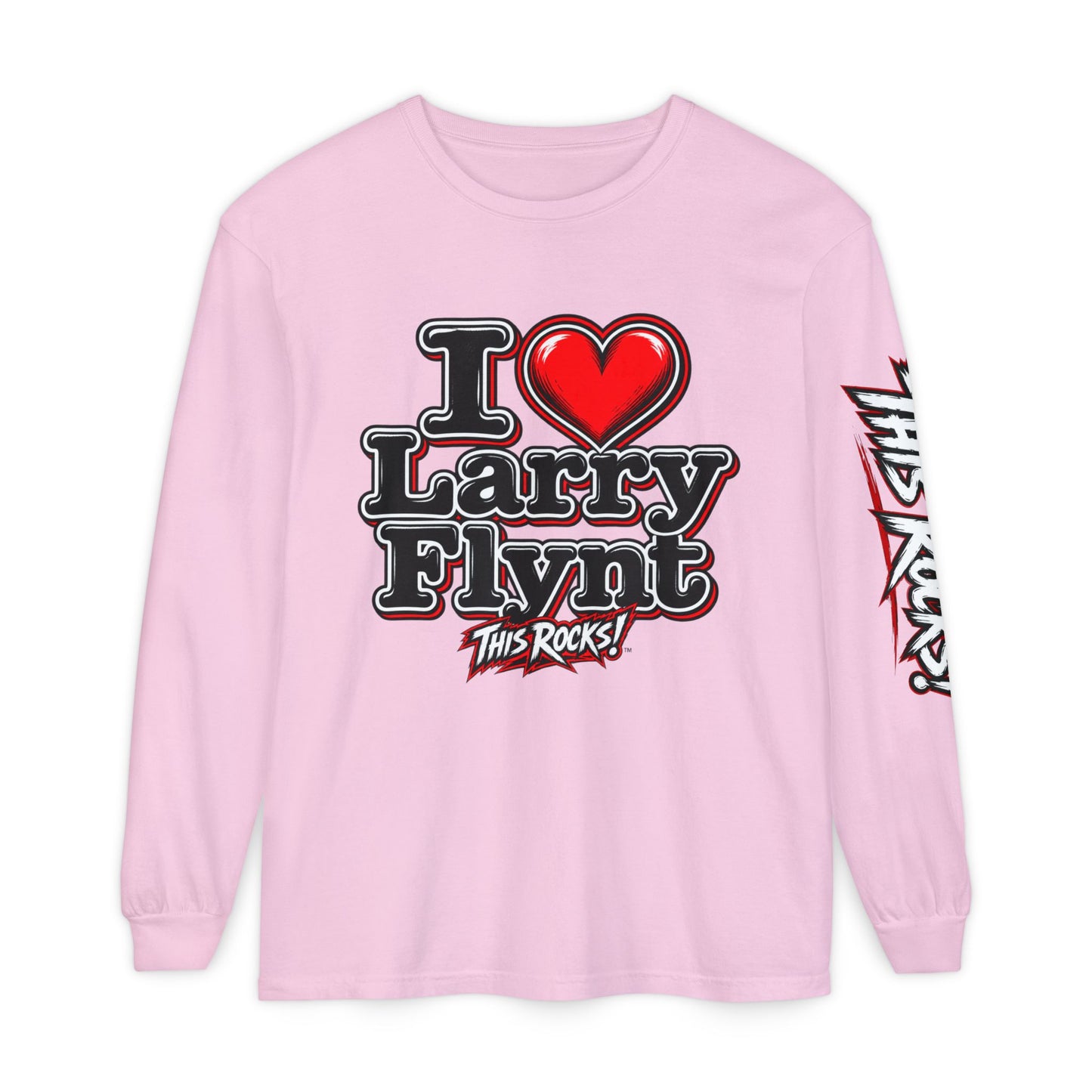 THIS ROCKS!™ "I Heart Larry Flynt Outline"™ T-Shirt