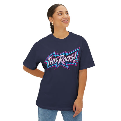 THIS ROCKS!™ "Neon Lightning Logo™" Graphic Tee