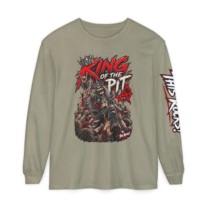 THIS ROCKS!™ "King Of The Pit"™ Long Sleeve Tee