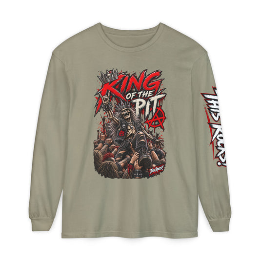 THIS ROCKS!™ "King Of The Pit"™ Long Sleeve Tee