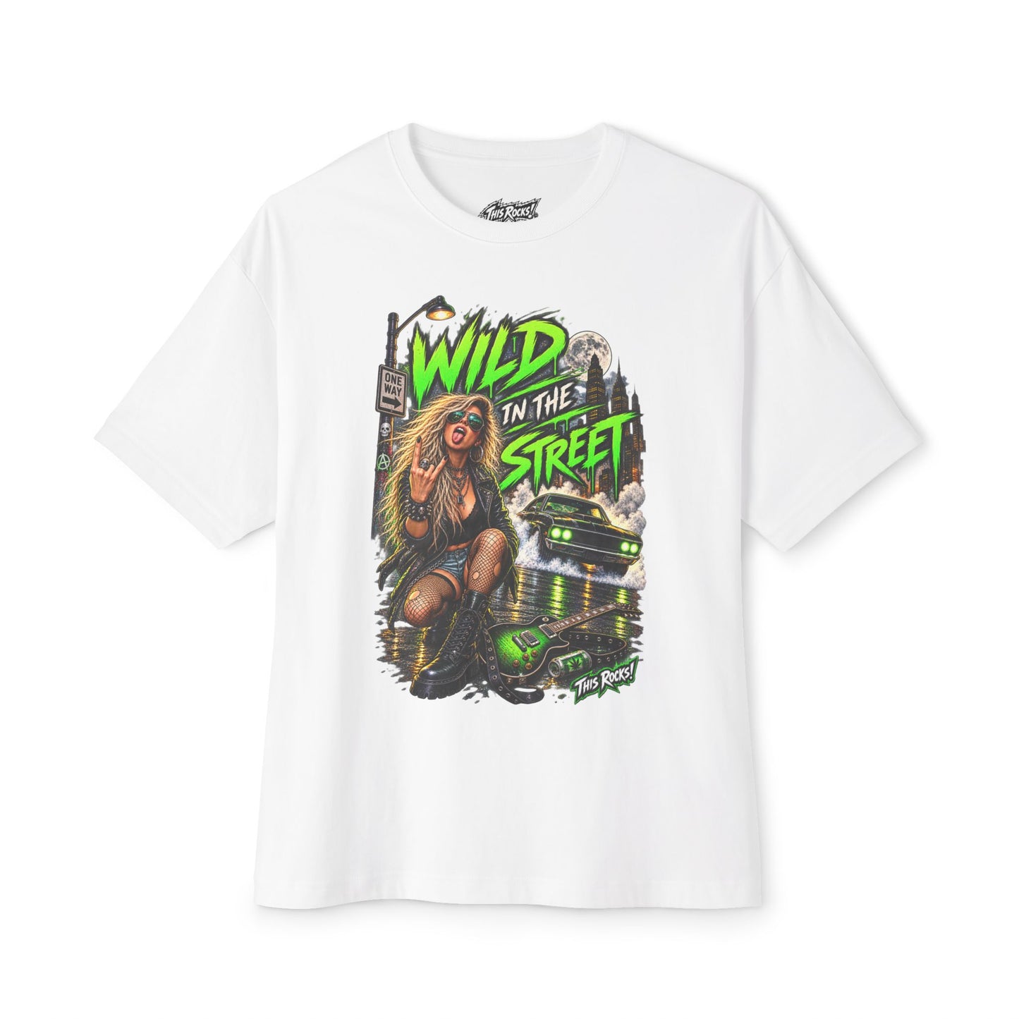 THIS ROCKS!™ "Wild In The Street™" Graphic T‑Shirt