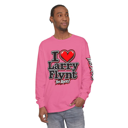 THIS ROCKS!™ "I Heart Larry Flynt Outline"™ T-Shirt