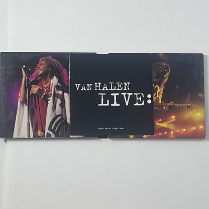Live: Right Here Right NOW by Van Halen (CD, 1993)