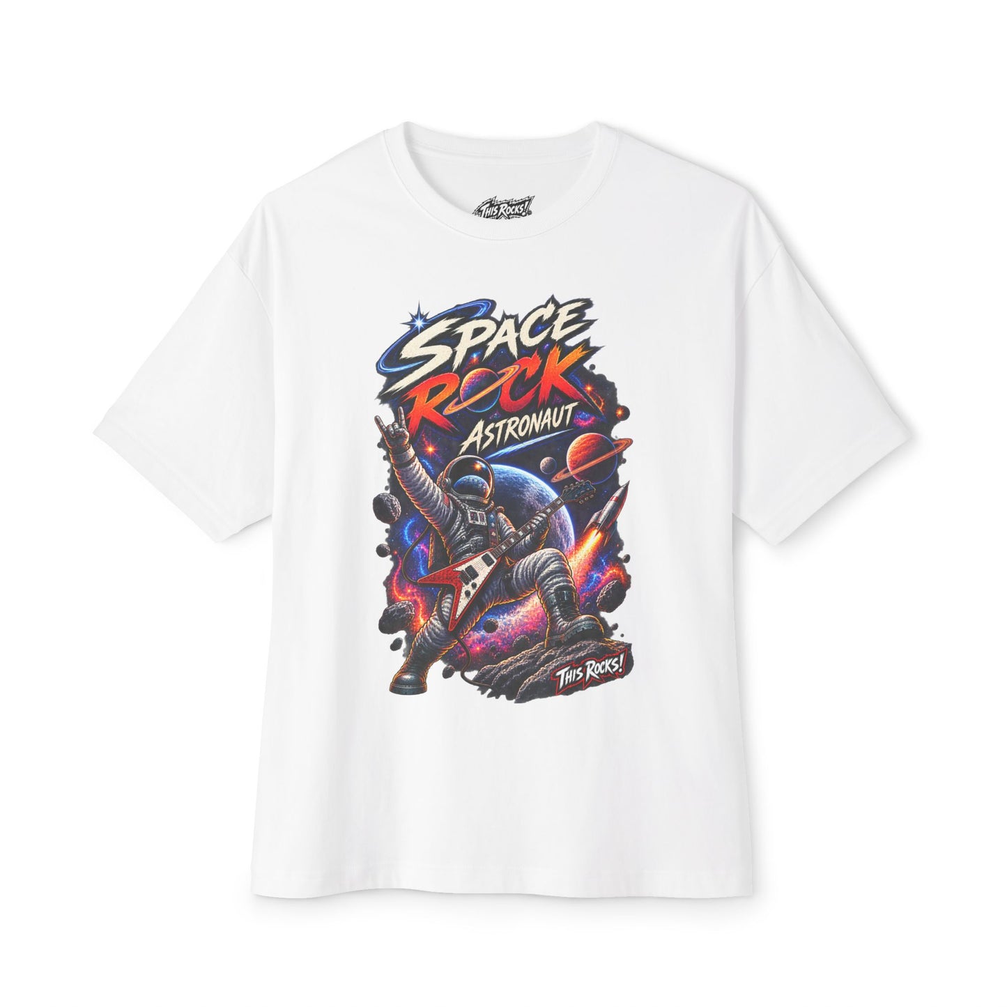 THIS ROCKS!™ "Space Rock Astronaut™" T-Shirt