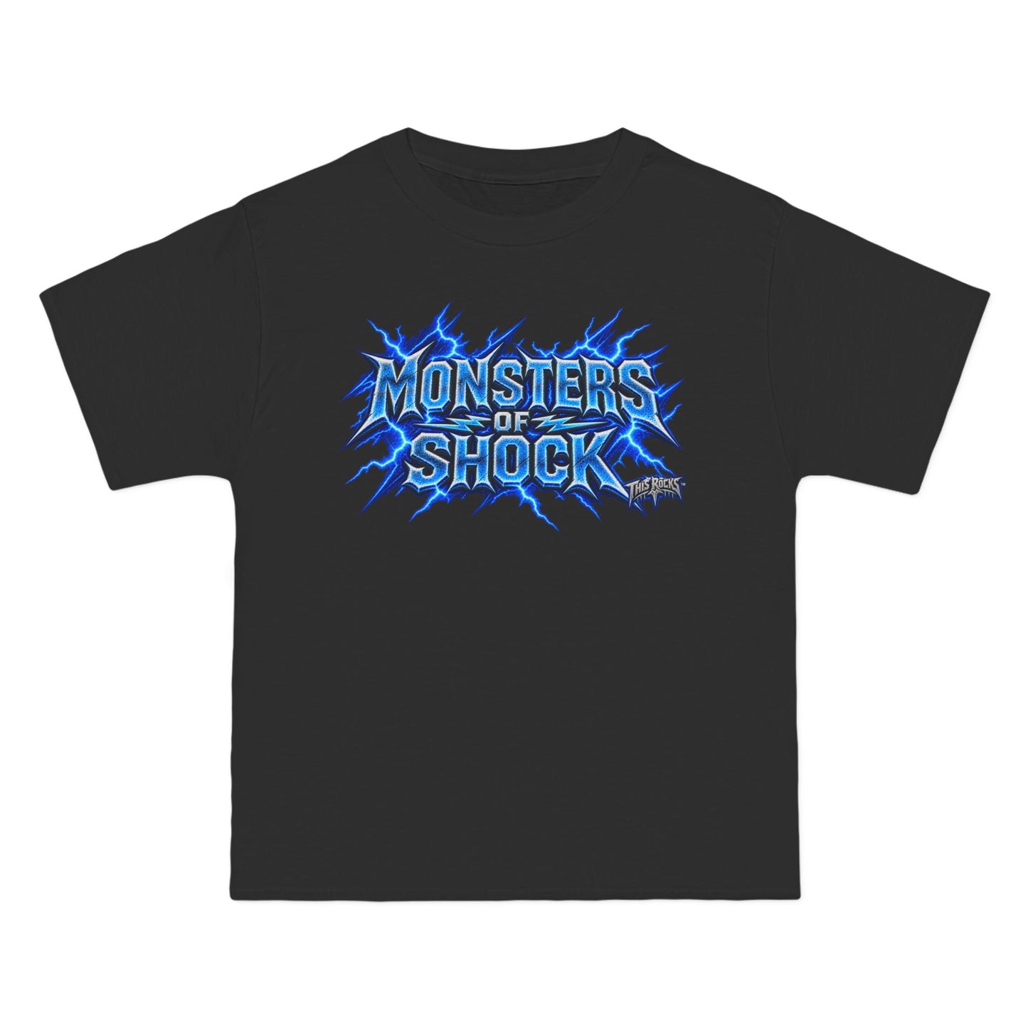THIS ROCKS!™ "Monsters Of Shock™" T-Shirt — Electric Attitude Band Graphic Tee