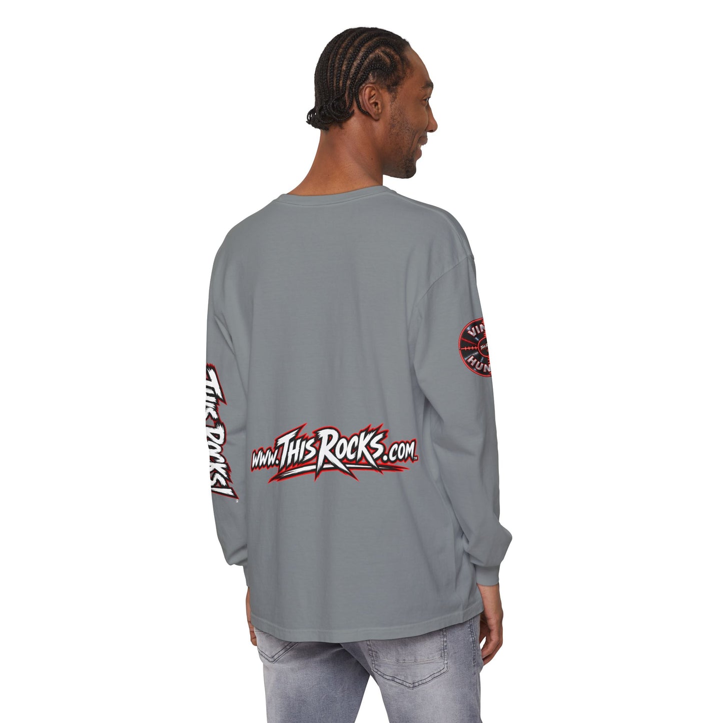 THIS ROCKS!™ "Vinyl Hunter"™ Long Sleeve Tee
