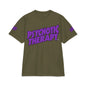 Official PSYCHOTIC THERAPY™ Graphic Tee — Bold Purple Logo Short Sleeve Shirt