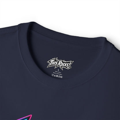 THIS ROCKS!™ "Neon Lightning Logo™" Graphic Tee