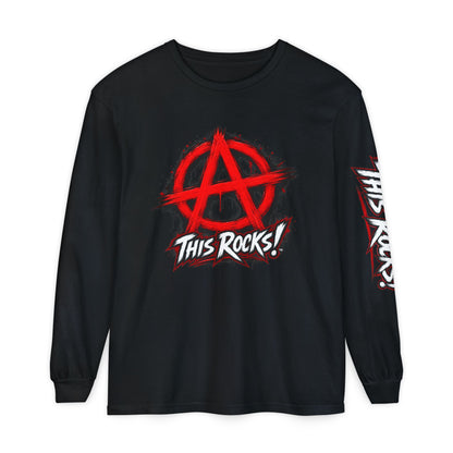 THIS ROCKS!™ "Anarchy Logo"™ Long Sleeve T-Shirt
