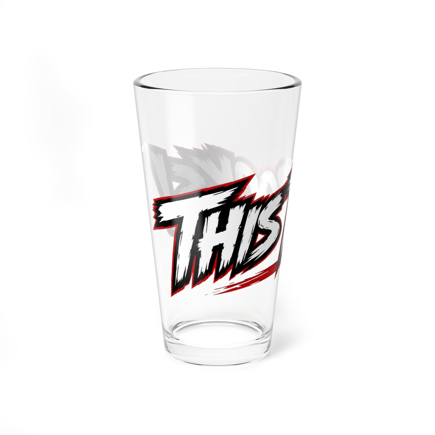 THIS ROCKS!™ 16oz Beer & Cocktail Pint Glass