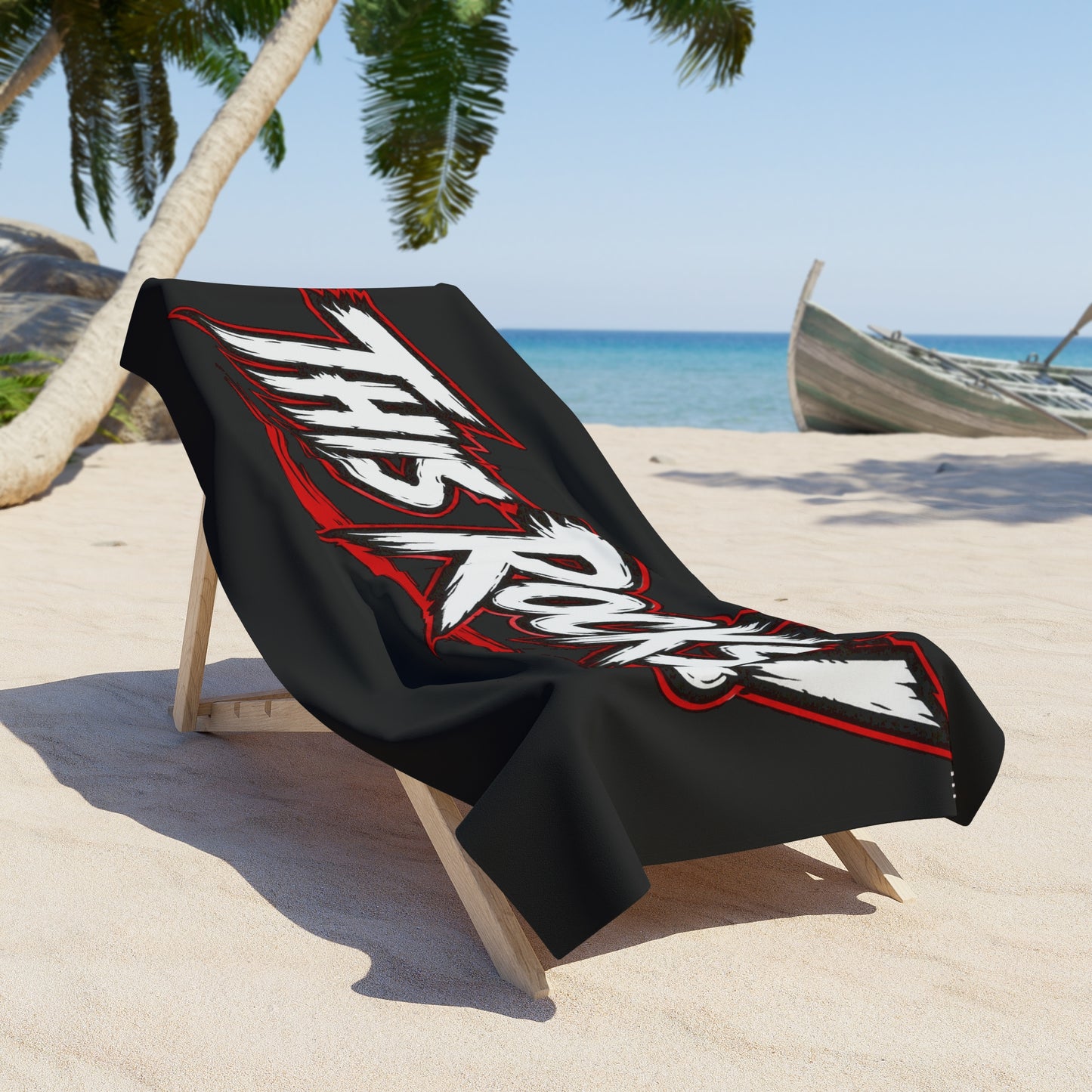 THIS ROCKS!™ Graphic Beach Towel