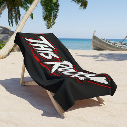 THIS ROCKS!™ Graphic Beach Towel