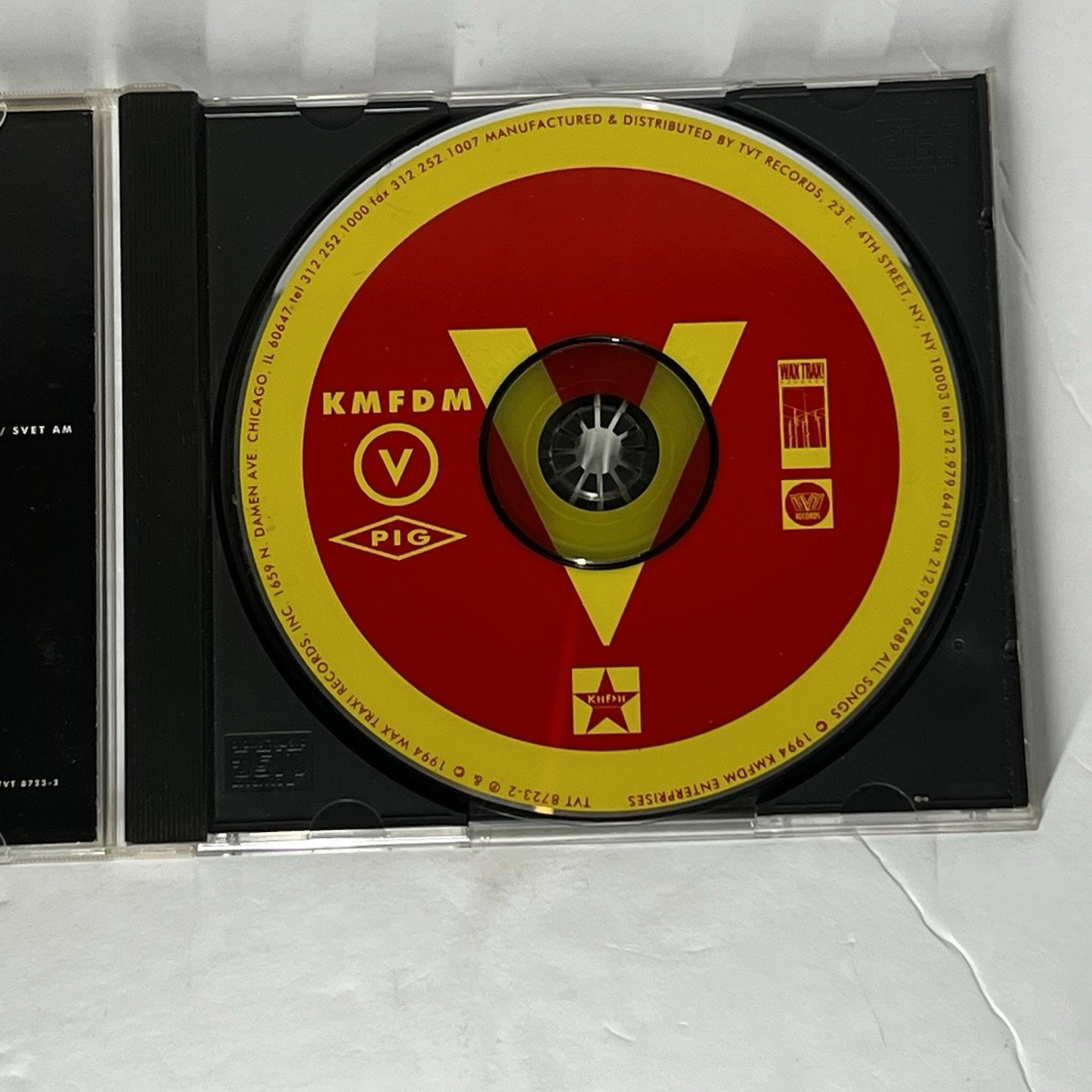 Sin Sex and Salvation [EP] by KMFDM (CD, Dec-1994, TVT Records)