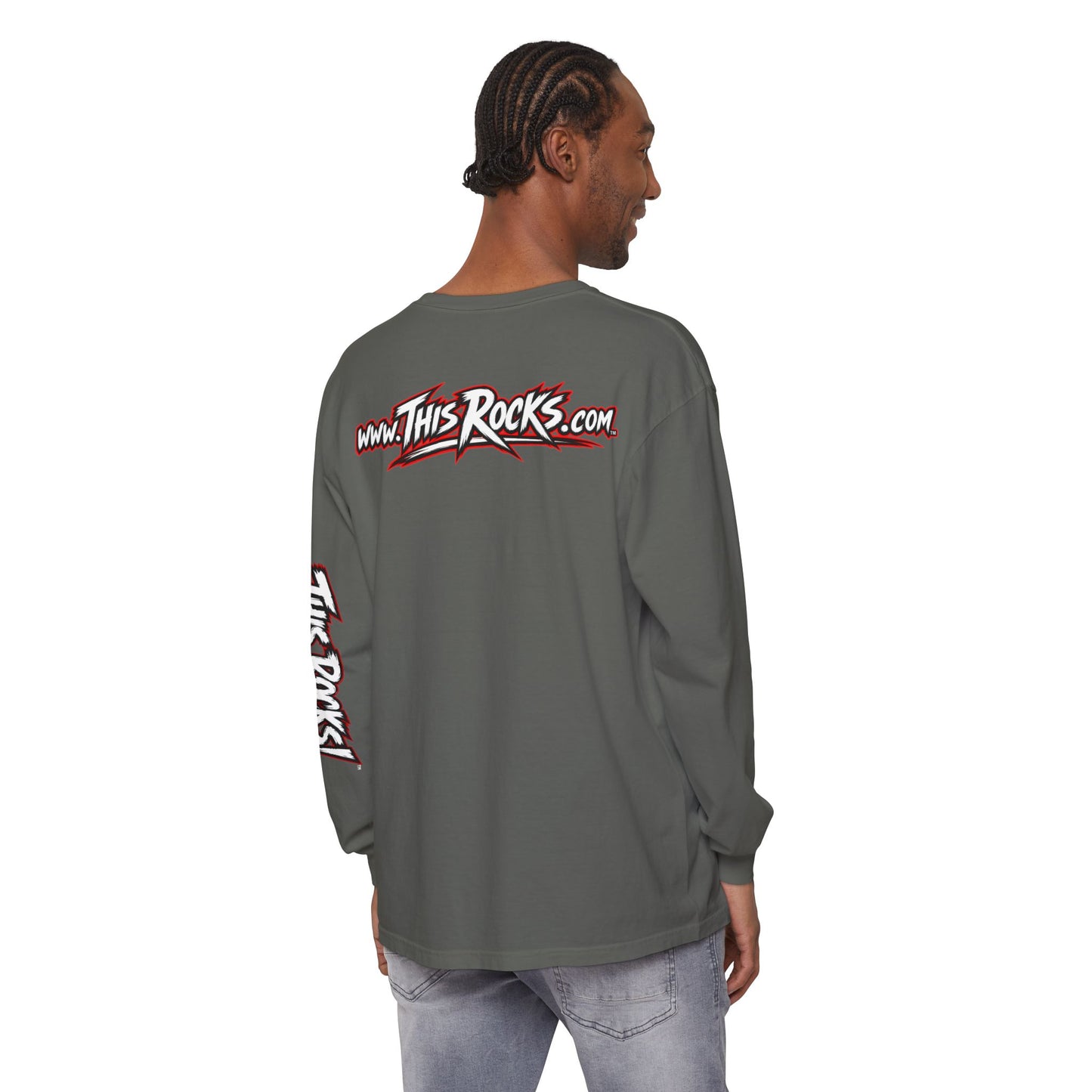 THIS ROCKS!™ "Horns Up Logo"™ Long Sleeve T-Shirt