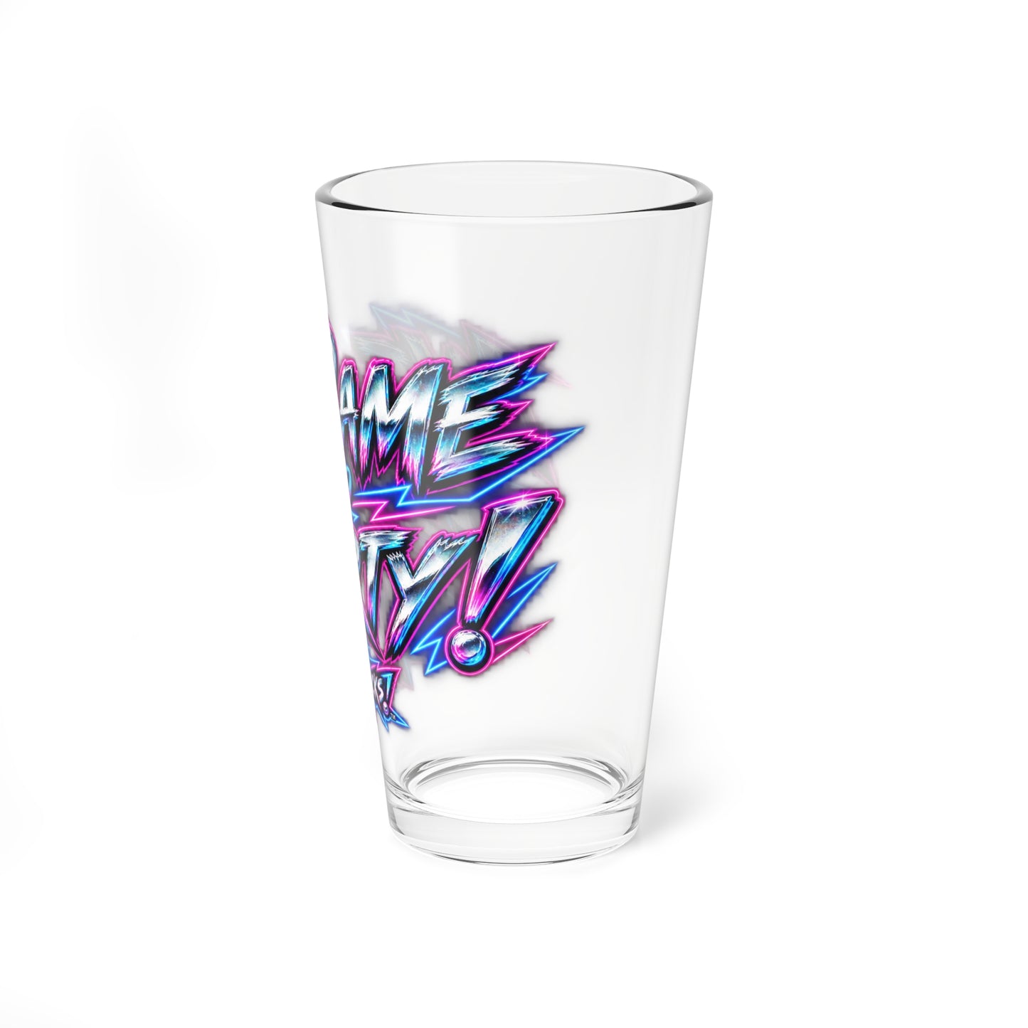 THIS ROCKS!™ "We Came To Party"™ Mixing Glass