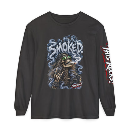 THIS ROCKS!™ "Smoked Skeleton™" Long Sleeve Tee