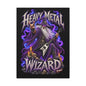 THIS ROCKS!™ "Heavy Metal Wizard™" Canvas Art — Rock Guitar Wizard Wall Decor