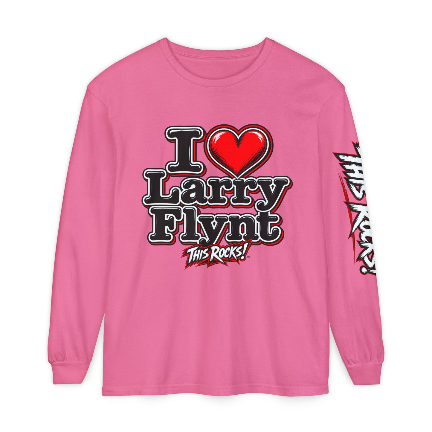 THIS ROCKS!™ "I Heart Larry Flynt Outline"™ T-Shirt
