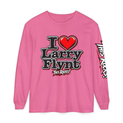 THIS ROCKS!™ "I Heart Larry Flynt Outline"™ T-Shirt