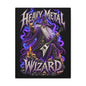 THIS ROCKS!™ "Heavy Metal Wizard™" Canvas Art — Rock Guitar Wizard Wall Decor