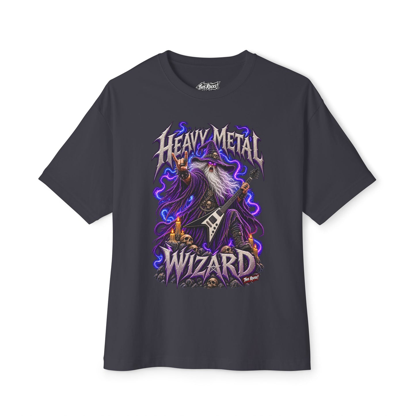 THIS ROCKS!™ "Heavy Metal Wizard™" T-Shirt