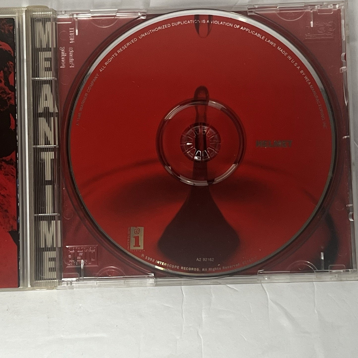 Meantime by Helmet (CD, 1992)