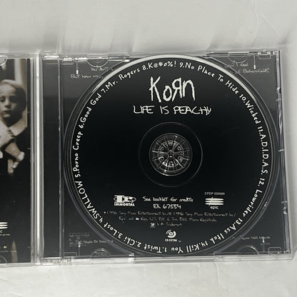 Life Is Peachy [PA] by Korn (CD, Oct-1996, Immortal)