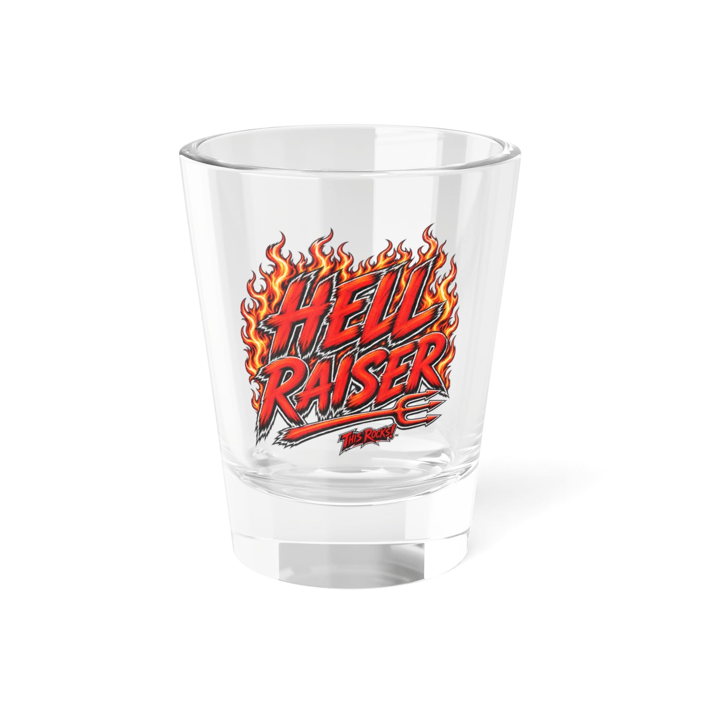 THIS ROCKS!™ "Hell Raiser"™ Shot Glass