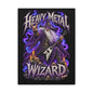 THIS ROCKS!™ "Heavy Metal Wizard™" Canvas Art — Rock Guitar Wizard Wall Decor