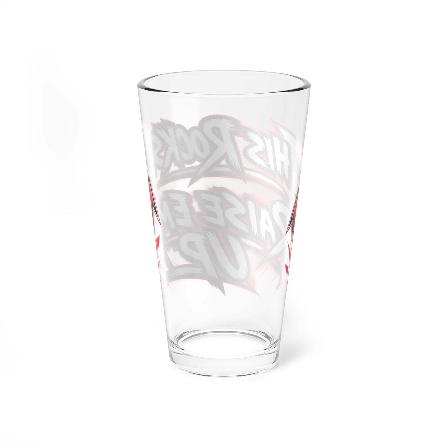 THIS ROCKS!™ "Raise Em Up"™ 16oz Cocktail Mixing Glass