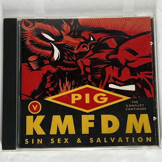 Sin Sex and Salvation [EP] by KMFDM (CD, Dec-1994, TVT Records)