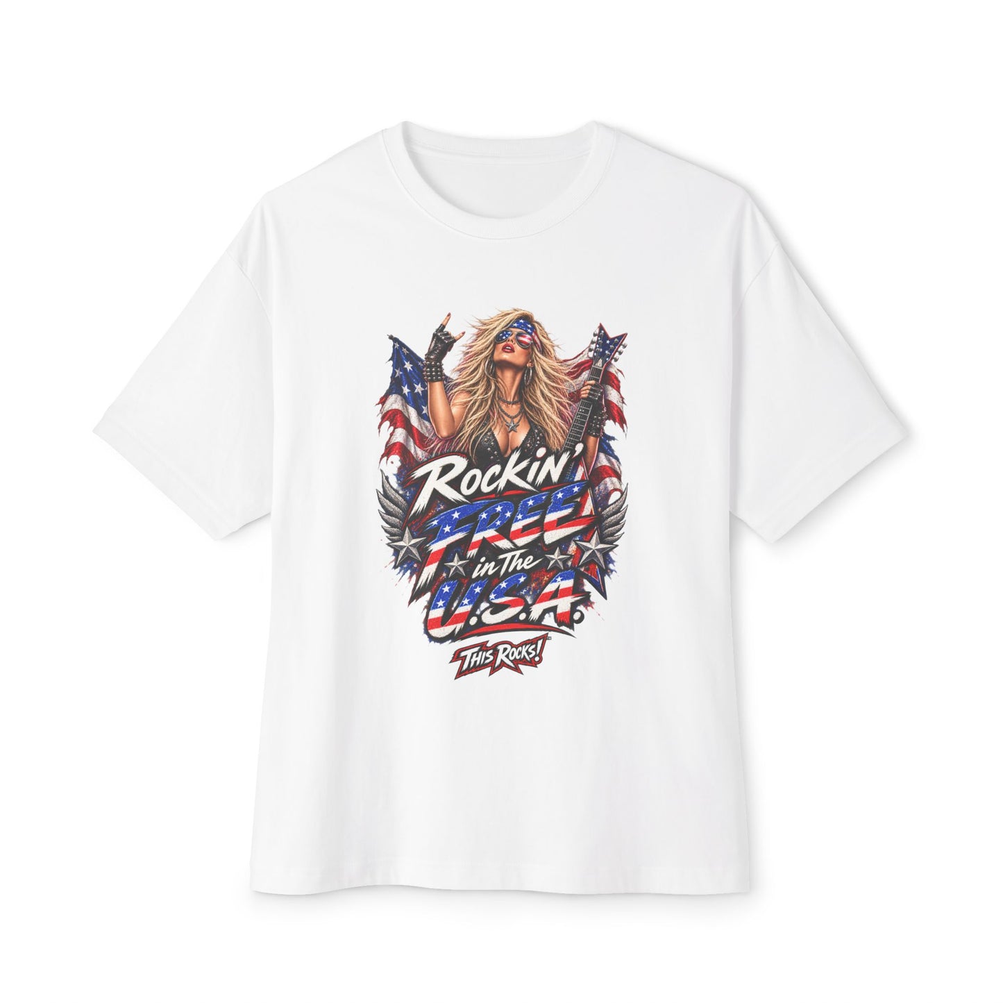 THIS ROCKS!™ "Rockin' Free In The USA™" Shirt