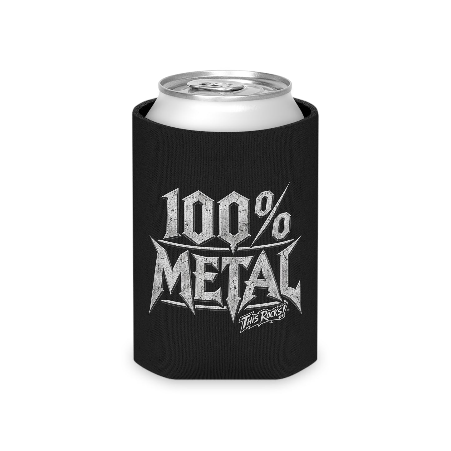 THIS ROCKS!™ "100% Metal"™ Koozie
