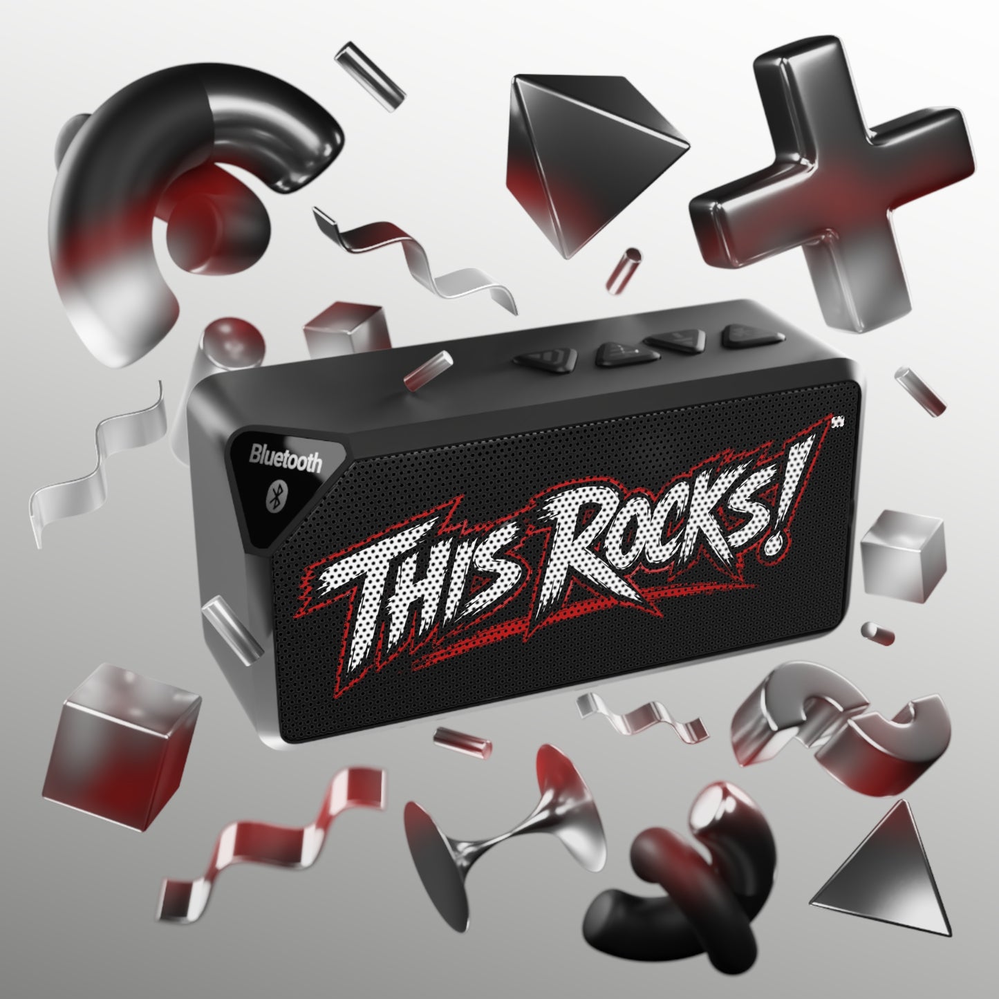 This Rocks! Logo Bluetooth Speaker