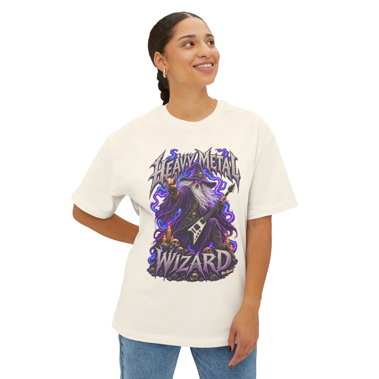 THIS ROCKS!™ "Heavy Metal Wizard™" T-Shirt
